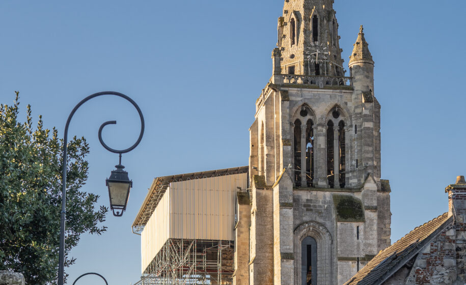 Collégiale Saint-Thomas : fin de la restauration de la tour-clocher