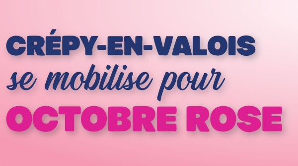 Crépy-en-Valois se mobilise pour Octobre rose